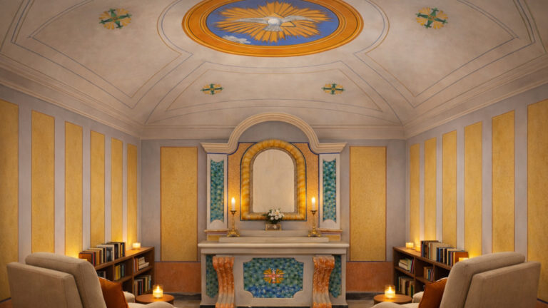 Palazzo Ricci Meditation Room