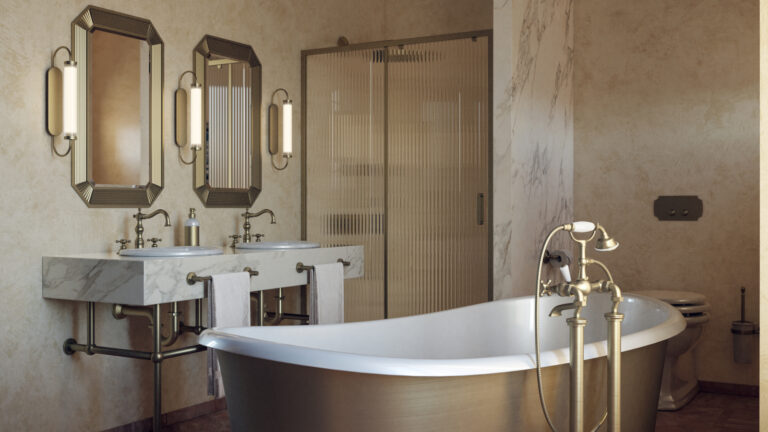 Palazzo Ricci Penthouse Bathroom