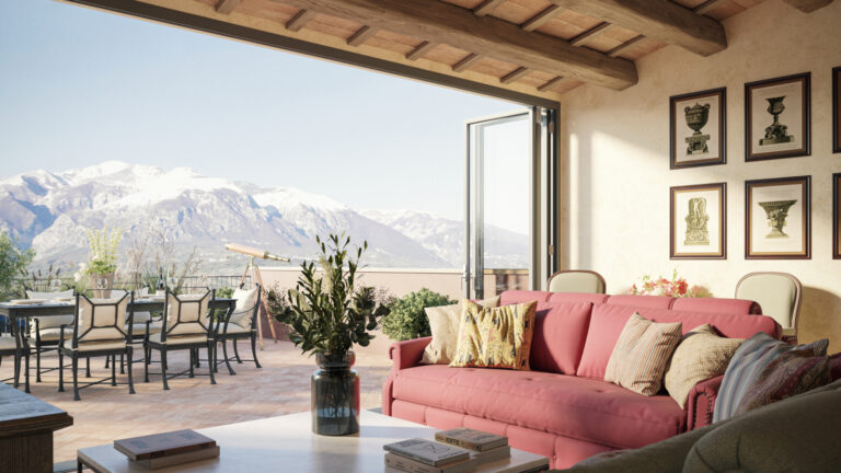 Palazzo Ricci Penthouse Living